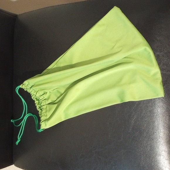 Green Drawstring Dust Bag - Picture 4 of 4